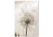 Canvas Print Gentle Breeze (1-piece) Vertical - dandelion in boho motif 135820