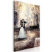 Canvas Print Dancing couple - artistic composition with people and piano 135920 additionalThumb 2