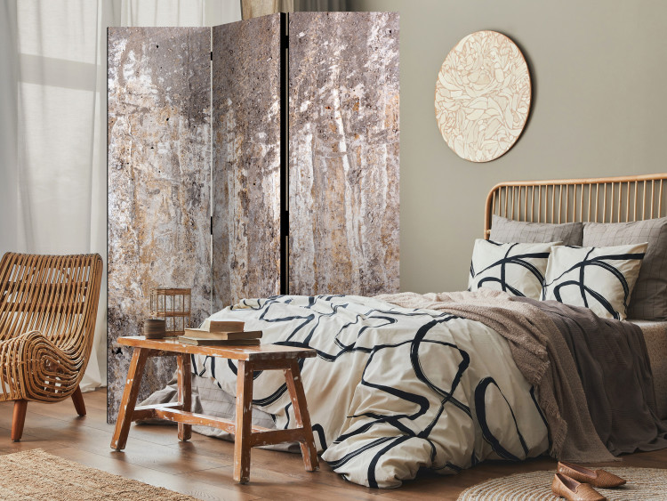 Room Divider Abstract Forest (3-piece) - Composition with a non-uniform texture 138520 additionalImage 2