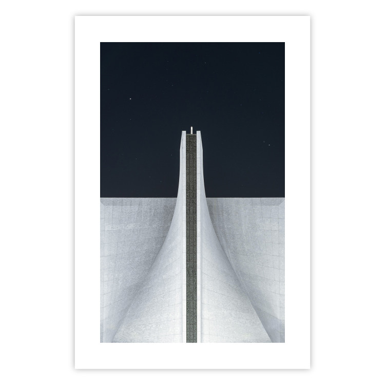 Poster Original Architecture - abstract white structure in space 141220 additionalImage 24