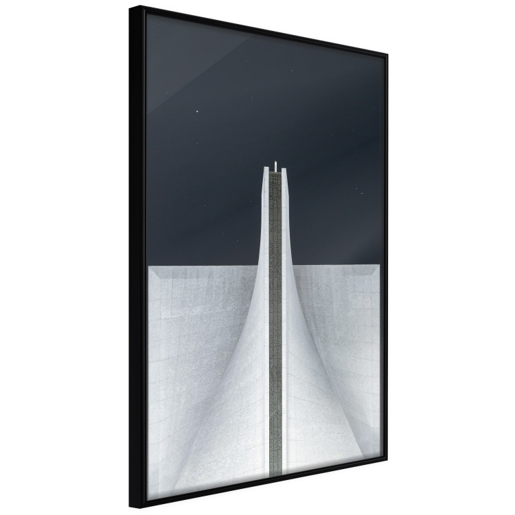Poster Original Architecture - abstract white structure in space 141220 additionalImage 9