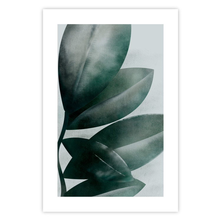 Wall Poster Olive Leaves - plant composition of green leaves on a light background 142320 additionalImage 12