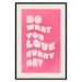 Wall Poster Do What You Love Every Day [Poster] 142620 additionalThumb 22