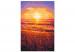 Paint by Number Kit Summer Evening - Orange Sunset on the Beach Full of Grass 144620 additionalThumb 4