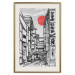 Poster Street in Japan - Asian Style Black and White City Architecture 145520 additionalThumb 27