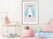 Poster Be Kind - Blue Cheerful Dog and Motivational Slogan for Children 146620 additionalThumb 15