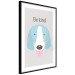 Poster Be Kind - Blue Cheerful Dog and Motivational Slogan for Children 146620 additionalThumb 13