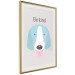 Poster Be Kind - Blue Cheerful Dog and Motivational Slogan for Children 146620 additionalThumb 12