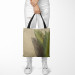 Shopping Bag Palm shade - a minimalist floral composition on a sand background 147520 additionalThumb 2