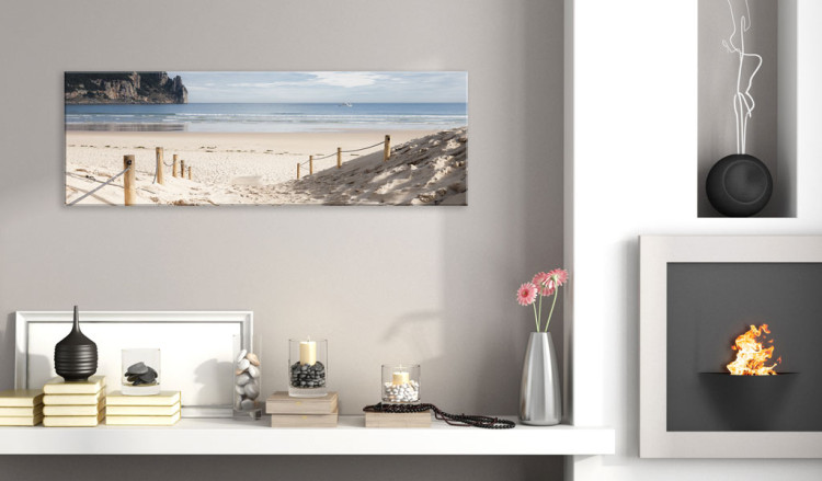 Large canvas print Beach path III [Large Format] 149020 additionalImage 5