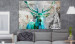 Large canvas print Green Deer [Large Format] 149120 additionalThumb 5