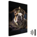 Canvas Art Print AI Dog English Bulldog - Animal Fantasy Portrait Wearing a Crown - Vertical 150120 additionalThumb 8