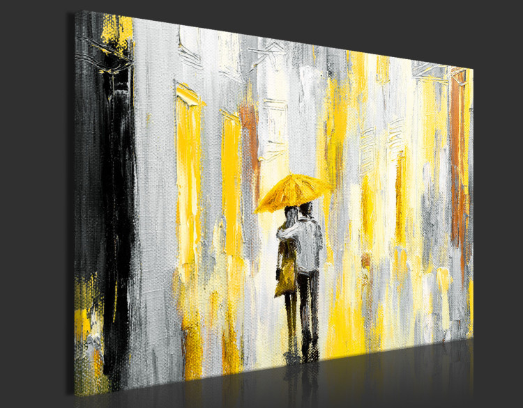 Print On Glass Umbrella in Love - Yellow [Glass] 150620 additionalImage 6