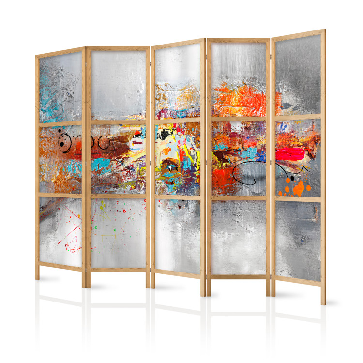 Room Divider Dominanta - Colorful Abstraction II [Room Dividers] 151720 additionalImage 5