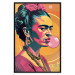 Wall Poster Frida Kahlo - Portrait of the Painter With Bubble Gum in Pop-Art Style 152220 additionalThumb 19