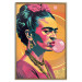 Wall Poster Frida Kahlo - Portrait of the Painter With Bubble Gum in Pop-Art Style 152220 additionalThumb 20