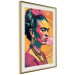 Wall Poster Frida Kahlo - Portrait of the Painter With Bubble Gum in Pop-Art Style 152220 additionalThumb 7
