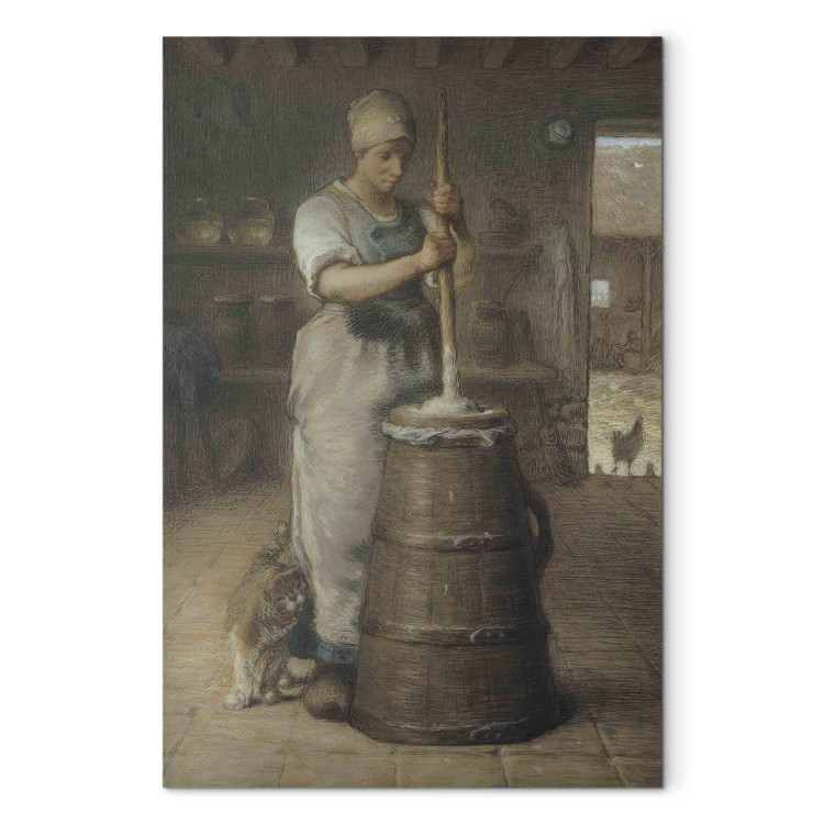 Reproduction Painting Churning Butter 153020