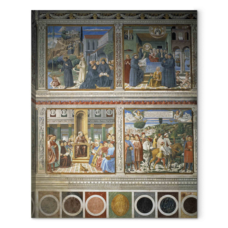 Art Reproduction Scenes from the life of St. Augustine 153820