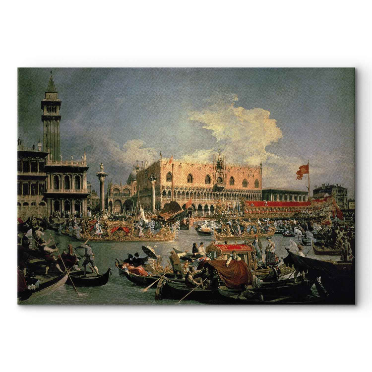 Reproduction Painting Return of the Bucintoro on Ascension Day 155120