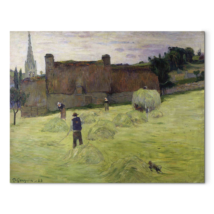 Art Reproduction Haymaking in Brittany 156320