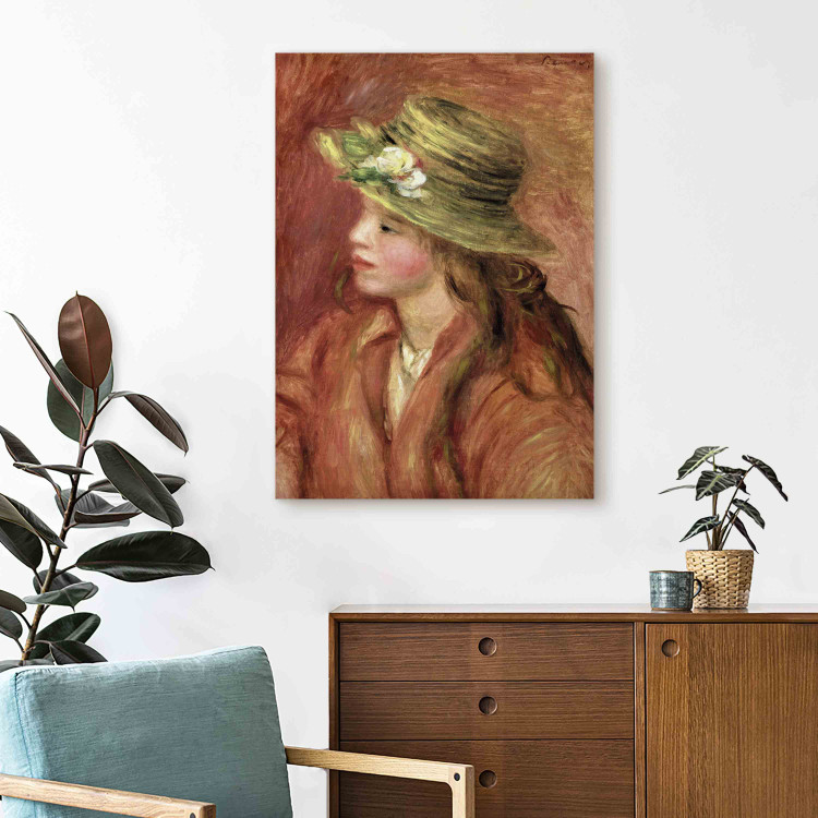 Reproduction Painting Young Girl in a Straw Hat 159320 additionalImage 5