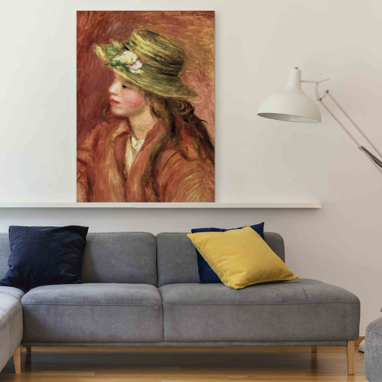 Reproduction Painting Young Girl in a Straw Hat 159320 additionalImage 3