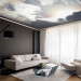 Wall Mural Sky With Clouds - Light Blue Motif With Sun Rays 159920
