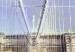 Canvas Across the Brooklyn Bridge - New York architecture landmark 50420 additionalThumb 4