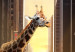 Canvas Art Print Giraffe in the big city 55720 additionalThumb 4