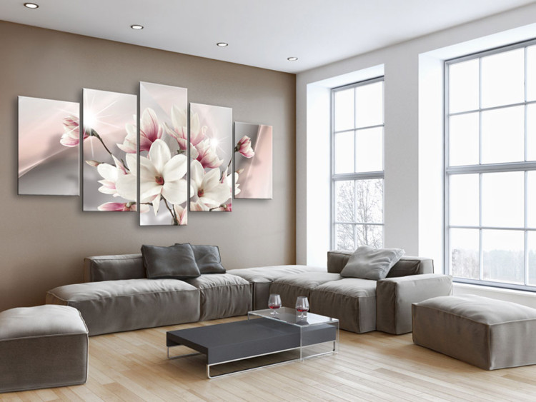 Canvas Art Print Magnolia in bloom 61820 additionalImage 3