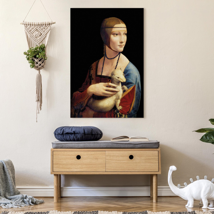 Reproduction Painting Lady with an Ermine - Leonardo da Vinci  90120 additionalImage 3