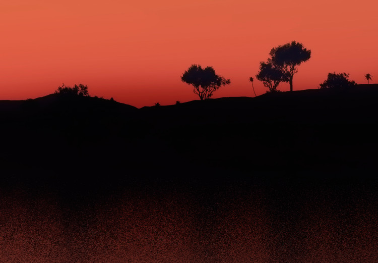 Canvas Tree Island - Sunset Landscape with Tropical Island Background 98020 additionalImage 4