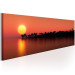 Canvas Tree Island - Sunset Landscape with Tropical Island Background 98020 additionalThumb 2