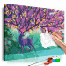Paint by Number Kit Purple Deer 107530 additionalThumb 3