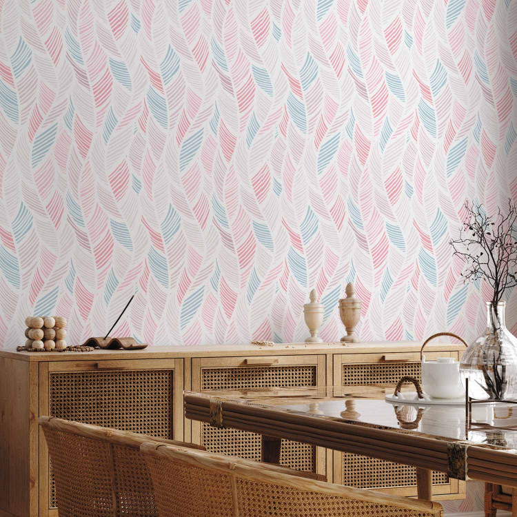 Modern Wallpaper Colourful Feathers 108130 additionalImage 9