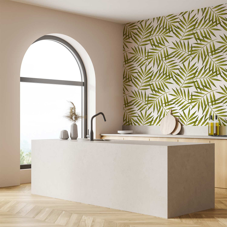 Modern Wallpaper Exotic Palm Leaves 108430 additionalImage 9