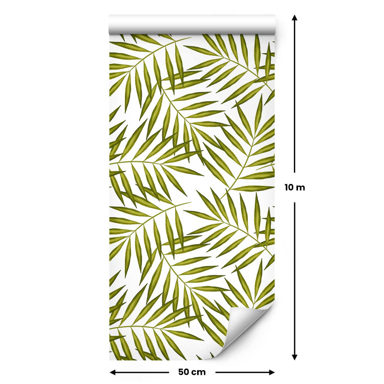 Modern Wallpaper Exotic Palm Leaves 108430 additionalImage 2