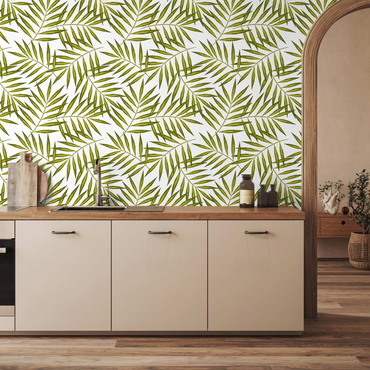 Modern Wallpaper Exotic Palm Leaves 108430 additionalImage 8