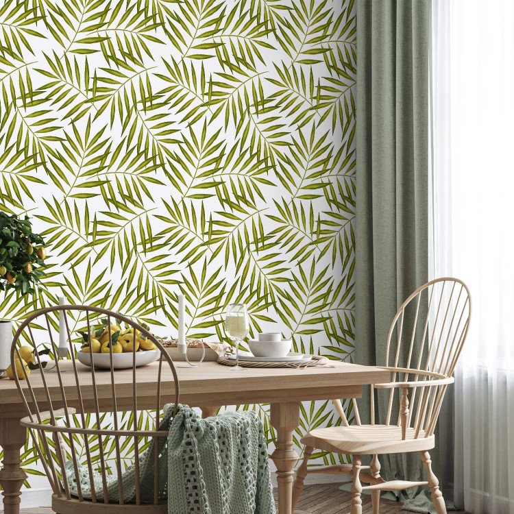 Modern Wallpaper Exotic Palm Leaves 108430 additionalImage 5