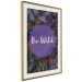 Wall Poster Be wild - composition with English text on a background of colorful forest 117030 additionalThumb 9