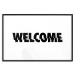 Wall Poster Welcome - black and white minimalist composition with English text 117530 additionalThumb 24