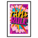 Poster Girls Rule II - large English text in a colorful pop art motif 122730 additionalThumb 17