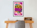Poster Girls Rule II - large English text in a colorful pop art motif 122730 additionalThumb 22
