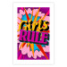 Poster Girls Rule II - large English text in a colorful pop art motif 122730 additionalThumb 25