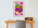 Poster Girls Rule II - large English text in a colorful pop art motif 122730 additionalThumb 21