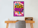 Poster Girls Rule II - large English text in a colorful pop art motif 122730 additionalThumb 5