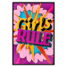 Poster Girls Rule II - large English text in a colorful pop art motif 122730 additionalThumb 24