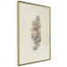 Wall Poster Field Sketch - plant with flowers on a light beige background in a retro motif 125730 additionalThumb 14