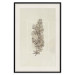 Wall Poster Field Sketch - plant with flowers on a light beige background in a retro motif 125730 additionalThumb 18
